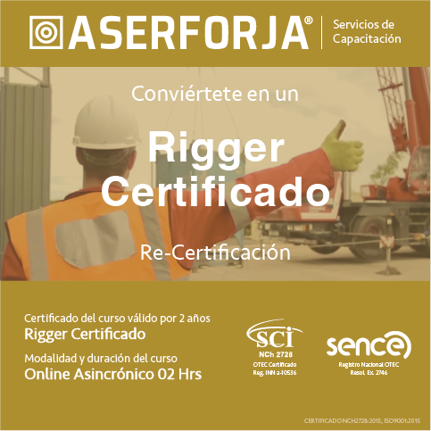Certificación Rigger - Express